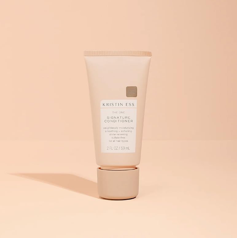Kristin Ess Signature Travel Size Salon Shampoo + Conditioner Set for Moisture, Softness + Shine - Anti Frizz + Lightly Clarifying - Sulfate Free Beauty & Personal Care Kristin Ess