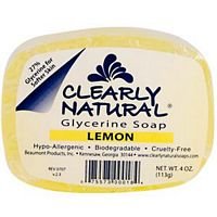 Clearly Natural Soap Lemon 4 Oz ( Multi-Pack) Beauty & Personal Care MarvelsAura