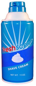 11 oz. Aerosol Shave Cream (alcohol free), 12/case Beauty and Personal Care Freshscent