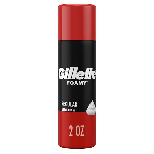 Gillette Foamy Regular Shaving Foam, 2 oz Beauty and Personal Care Gillette Default Title