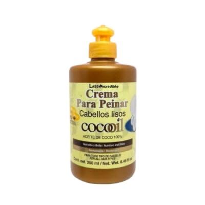 Coconut Oil Hair Care Bundle - Shampoo 32.12 fl oz, Hair styling Cream 8.45 fl oz, and Pure Coconut Oil with Biotin 2.8 fl oz - Revitalize, Nourish Beauty & Personal Care LABS INCREDIBLE