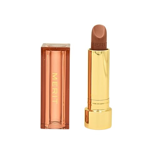 Merit Signature Lip Lightweight Satin Lipstick - 1990 (deep brown) 3 g / 0.10 oz Beauty & Personal Care Merit