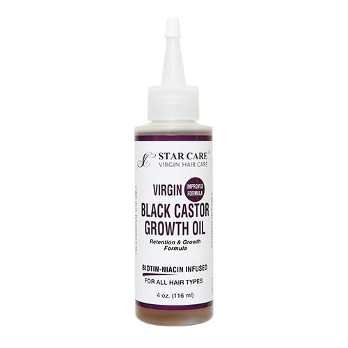 STAR CARE Virgin Black Castor Growth Oil