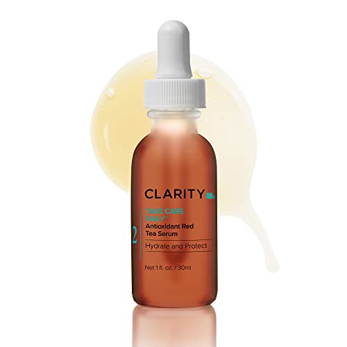ClarityRx Take Care Daily Antioxidant Red Tea Face Serum, Natural Plant-Based Hydrating & Anti-Aging Facial Treatment for Environmental Protection (1 Beauty & Personal Care ClarityRx