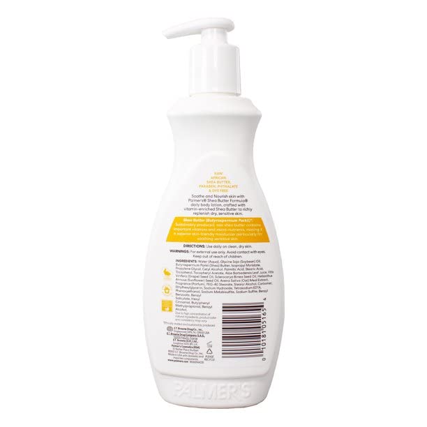 Palmer's Shea Formula Raw Shea Body Lotion, Pump 13.50 oz (Pack of 7) Beauty & Personal Care Palmer's