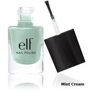 E.l.f. Nail Polish, Mint Cream, 0.34 Fluid Ounce Beauty & Personal Care e.l.f.