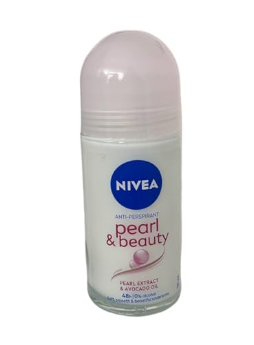 Nivea Pearl & Beauty Roll-On Deodorant, 50ml (1.69 Fl Oz) Beauty and Personal Care NIVEA