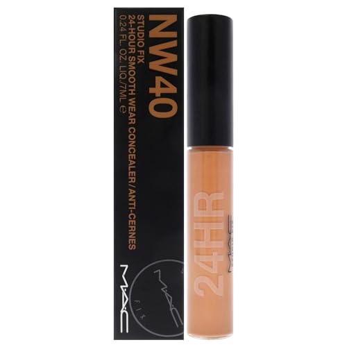 Studio Fix 24-Hour Smooth Wear Concealer - NW40 by MAC for Women - 0.24 oz Concealer Beauty & Personal Care MAC