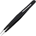 Tweezerman Stainless Steel Point Tweezer in Assorted Colors Beauty & Personal Care Tweezerman