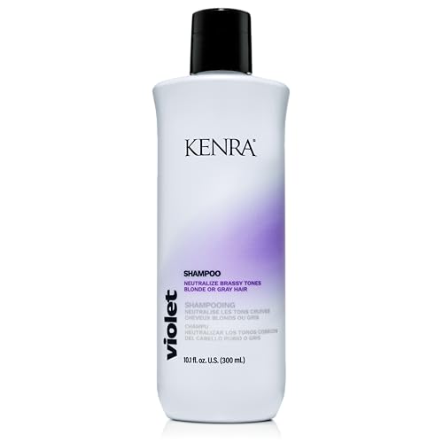 Kenra Violet Shampoo | Eliminates Brassy Tones | Purple Pigment + Deposit | Neutralizes Yellow | Moisturizes Processed Hair | Enhances Vibrancy