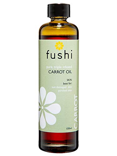 Fushi Carrot Organic Oil 100ml Extra Virgin, Biodynamic Harvested Cold Pressed by Fushi Wellbeing Beauty & Personal Care Fushi