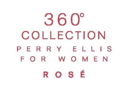 Perry Ellis 360° Collection Rosé - 3-Piece Canister Gift Set - 3.4 fl oz Eau de Parfum, 3 oz Shower Gel, .25 fl oz EDP Mini Travel spray - bright Beauty & Personal Care Perry Ellis