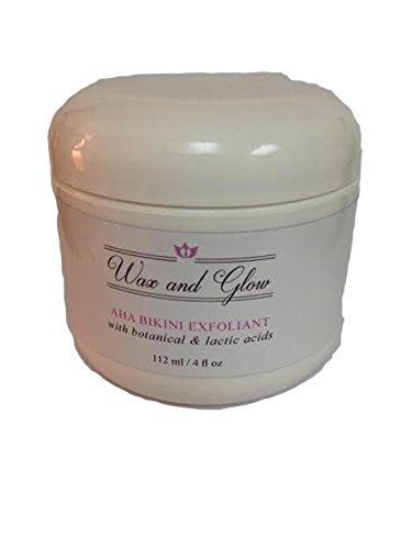 Wax and Glow AHA Bikini Exfoliant with botanical and lactic acids 15 g Beauty and Personal Care Wax and Glow