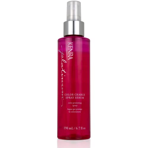 Kenra Professional Platinum Color Charge Spray Serum | Color Protecting Spray |Retains Color Pigments With Shine | Environmental & Thermal Protection