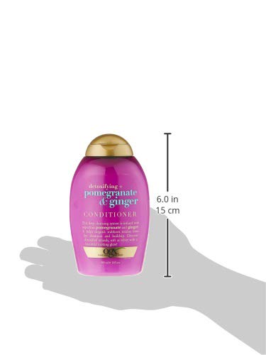 OGX Detoxifying + Ginger Conditioner, Pomegranate, 13 Fl Oz Beauty & Personal Care OGX