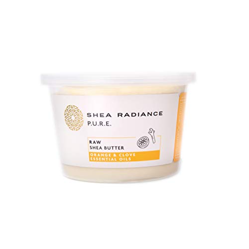 Shea Radiance P.U.R.E Raw Shea Butter | 100% Natural & Unrefined Body Butter | Soothes, Softens, & Increases Collagen | Long Lasting Moisture |
