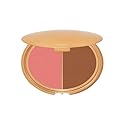 tarte park ave princess cream cheek duo - Blush & Bronzer Duo with Buildable Waterproof Cheek Tint Infused with Coconut, Vitamin E & Guava Seed, Vegan Beauty & Personal Care tarte