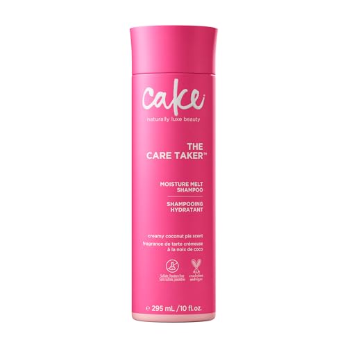 Cake Beauty Moisturizing Shampoo, The Care Taker - Hydrates and Replenishes Dry Hair - With Coconut Water, Hyaluronic Acid & Shea Butter - For All Beauty & Personal Care Cake Beauty
