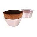 JOSALINAS Foundation Makeup Brush Fast Flawless Application Blusher Liquid Cream Powder Cosmetic Body Blending Tool, Pink Beauty & Personal Care JOSALINAS