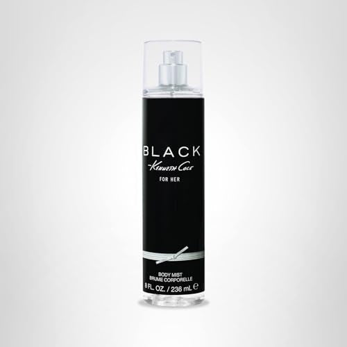 Kenneth Cole Black For Her Body Spray Mist for Women, Notes of Florals, Citrus, Sandalwood, and Musk, Feminine Scent, Everyday Wear Fragrance, 8 Fl Oz Beauty & Personal Care Kenneth Cole