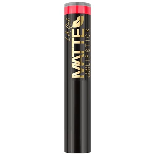L.A. Girl Matte Flat Velvet Lipstick, Hot Stuff GLC807 Beauty & Personal Care L.A. Girl