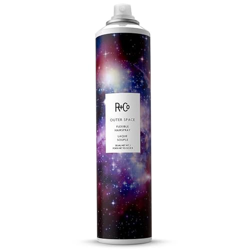 R+Co Outer Space Light Hair Spray | Unscented | Flexible Hold | Builds Volume | 9.5oz Beauty & Personal Care R+Co