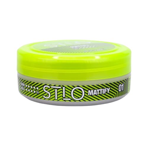 STLO Mattify Natural Finish Matte Paste - Medium to Strong Hold with No Shine - Styling Paste for Men Beauty & Personal Care STLO