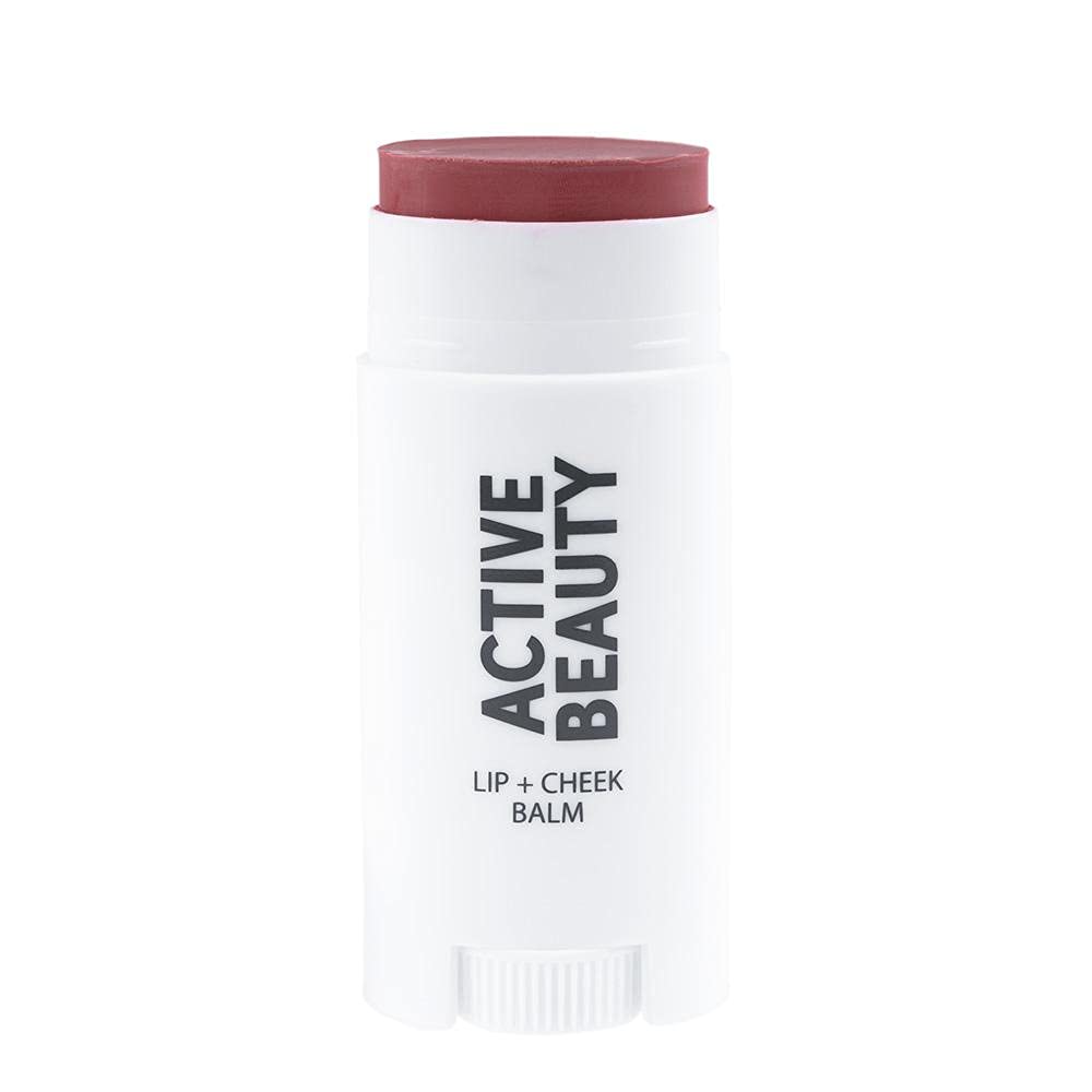 LIQUE Active Lip & Cheek Balm Makeup Stick, Lightweight & Hydrating, Sheer Color with Buildable Coverage, Natural-Looking, Dewy Finish, Vegan Formula Beauty & Personal Care LIQUE