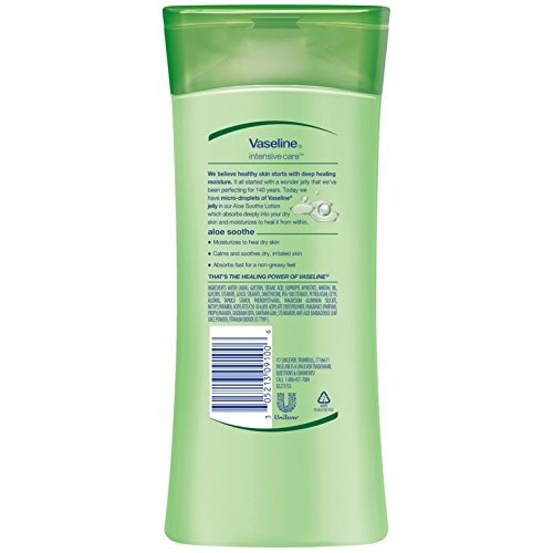 Unilever Vaseline Intensive Care Aloe Soothe Lotion, 10 Fl Oz (305213091006-1c) Beauty & Personal Care Unilever