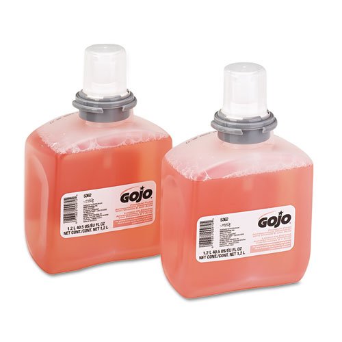 TFX Premium Foam Antibacterial Hand Wash, Refill for GOJO TFX Touch-Free Dispenser, Fresh Fruit Scent, 1,200 mL, 2/Carton Beauty & Personal Care wynn usa