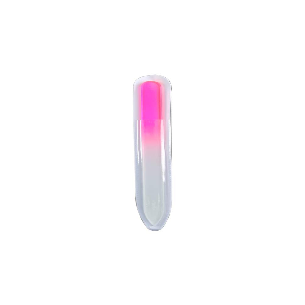 SIUSIO 20PK 3.5 inch Professional Czech Short Crystal Glass Baby Nail Files Buffer Mini Manicure Kit Set Gradient Rainbow Color for Nail Polishing Beauty & Personal Care SIUSIO