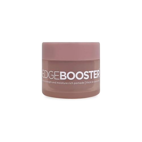 Style Factor Edge Booster Extra Strength and Moisture Rich Pomade 0.85oz Mini Travel Size (0.85oz, Pack of 1, Morganite) Beauty & Personal Care Style Factor