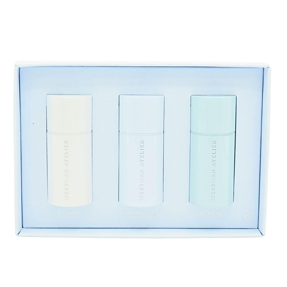 WESTMAN ATELIER Mini Lip Suede Hydrating Matte Lipstick Trio Gift Set: Je Rêve, Elodie & Ma Biche Beauty & Personal Care WESTMAN ATELIER