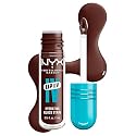 NYX PROFESSIONAL MAKEUP Lip IV Hydrating Glossy Lip Stain, Long-Lasting, Tinted, Vegan Formula with 12 HR Hydration - Mocha Me Wet (Brown) Beauty & Personal Care NYX PROFESSIONAL MAKEUP
