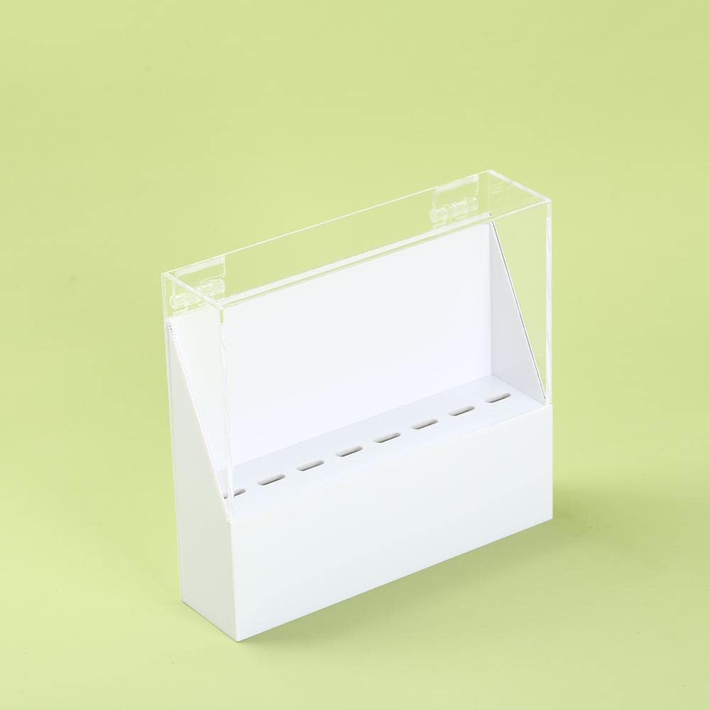 LIXIMMAZN Dust-proof 8 Holes Tweezers Holder, Eyelash Extensions Supplies Acrylic Display, Acrylic Rack Storage Eyelash Extension Tools with Dust Beauty & Personal Care LIXIMMAZN