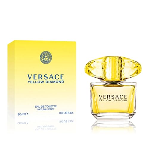 Yellow Diamond by Versace for Women Eau de Toilette Spray, 3 Ounce, Floral fruity