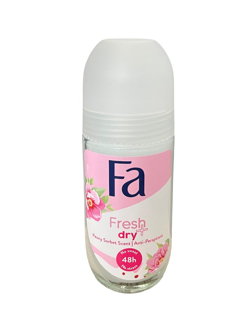 Fa Fresy & Dry Antiperpirant Peony Sorbet Roll-On 50 ml Beauty and Personal Care FA
