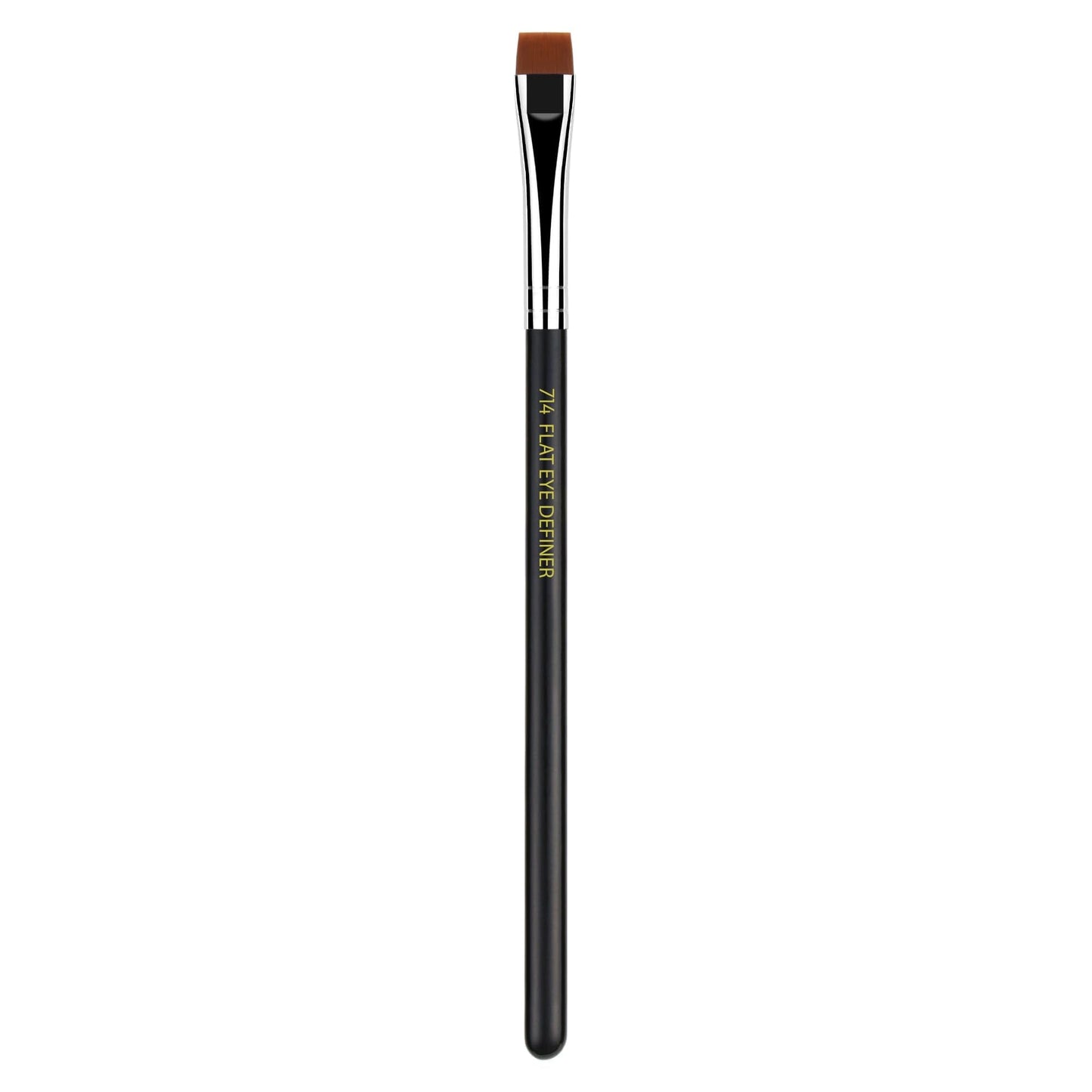 Bdellium Tools Professional Makeup Brush - Maestro Series 714 Flat Eye Definer - With Soft Synthetic Fibers, For Eye Definition (Black, 1pc) Beauty & Personal Care BDELLIUM TOOLS