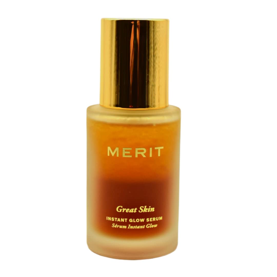 MERIT Great Skin Instant Glow Serum with Niacinamide and Hyaluronic Acid 1.69 oz / 50 ml Beauty & Personal Care Merit