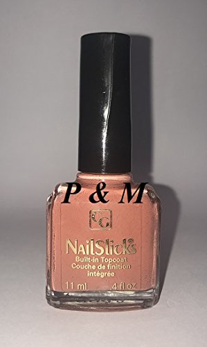 COVERGIRL NAILSLICKS Built-in TOP Coat Creme Nail Polish .4 OZ / 11 ML # 620 Make Mine Cappuccino/UN Cappuccino SVP