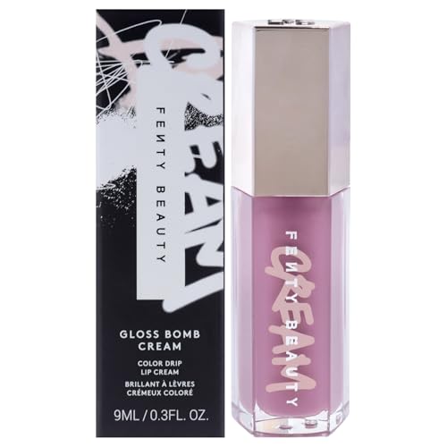 Fenty Beauty Gloss Bomb Cream Color Drip Lip Cream - Mauve Wives for Women - 0.3 oz Lipstick Beauty & Personal Care FENTY BEAUTY