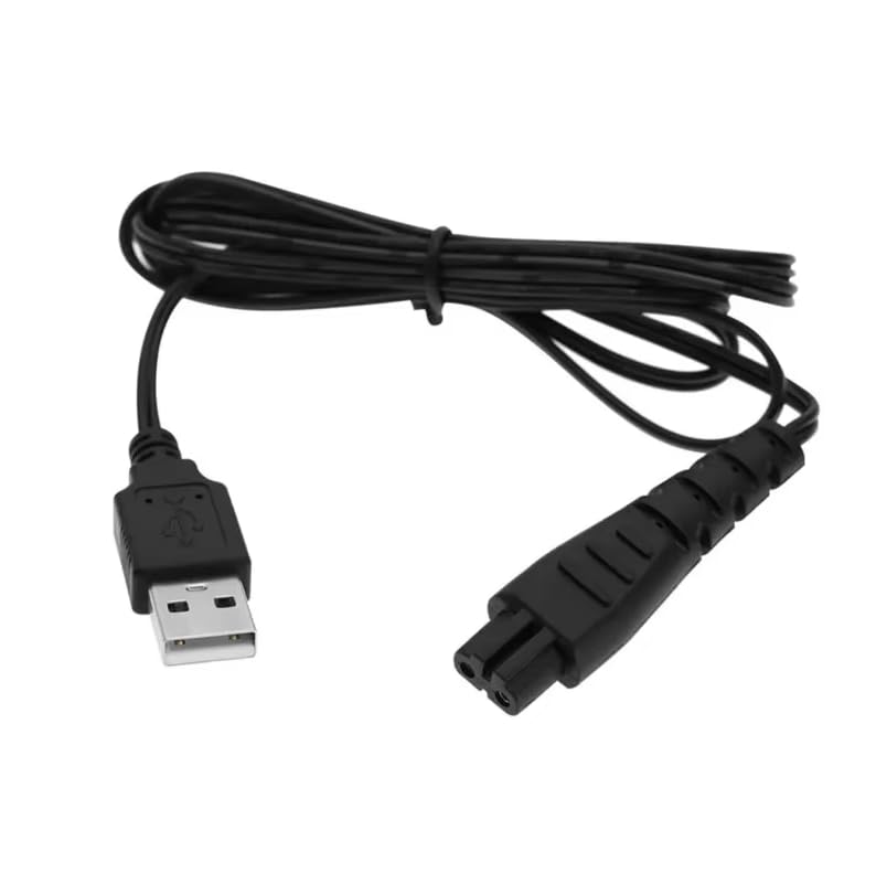 Electric Shaver Charger USB Charging Cable for Remington XR1400 PR1237 PR1335 F4800 F4900 C5870 Power Cord Adapter Travel Portable Beauty and Personal Care Diertudmy