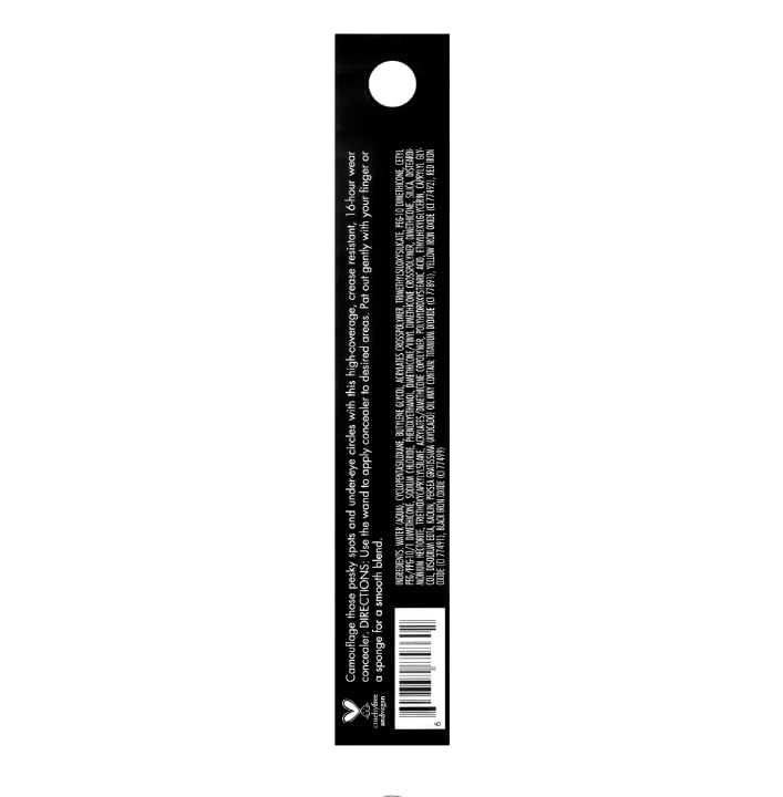 e.l.f. 16HR Camo Concealer, Full-Coverage, Highly-Pigmented Face Concealer With A Matte Finish, Crease-proof, Vegan & Cruelty-Free, Tan Sand Beauty & Personal Care e.l.f.