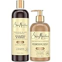 Shea Moisture Jamaican Black Castor Oil Clarifying Shampoo & Conditioner - Strengthen & Restore Sulfate-Free Shampoo & Conditioner Set with Shea Beauty & Personal Care Shea Moisture