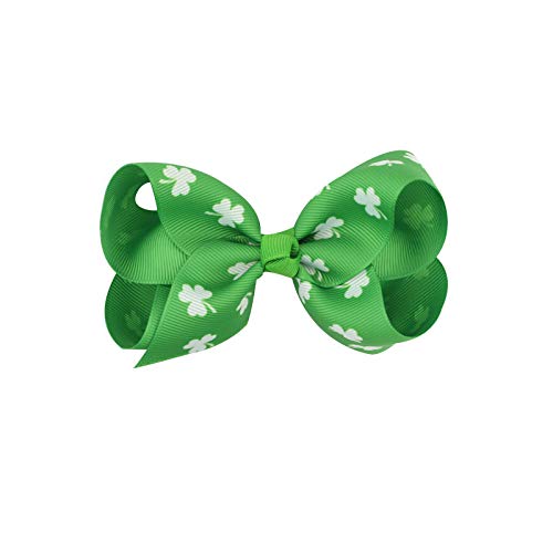 St. Patrick Baby Hairpin Girls Hair Clips Bows Alligator Clips Hair Barrettes JHSP16 (3 Pcs-I) Beauty & Personal Care JustMyDress