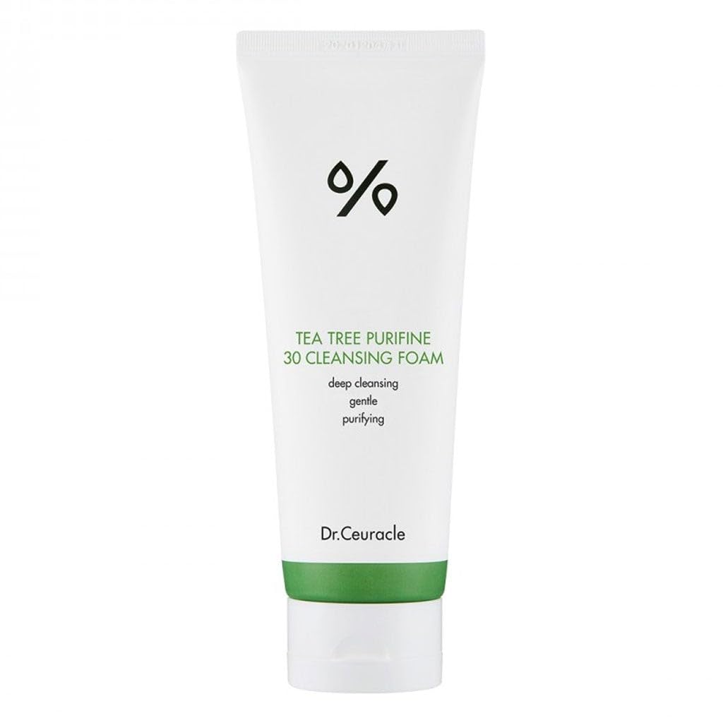 Dr.Ceuracle Tea Tree Purifine 30 Cleansing Foam - Full Body Cleansing Foam That Also Moisturizes, and Protects Skin - Non-Allergenic - Non sensitizing Beauty & Personal Care Dr. Ceuracle