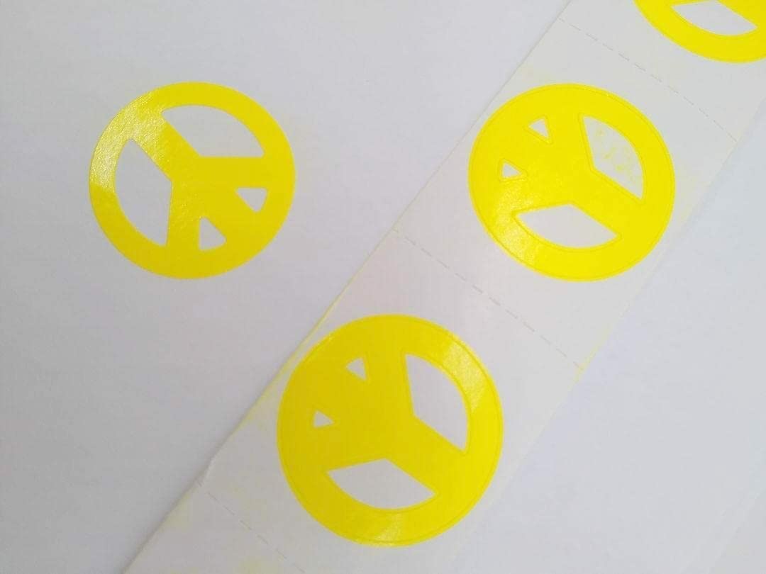 Peace Tanning Sickers 1000 Ct Roll Beauty & Personal Care Sticker Firm