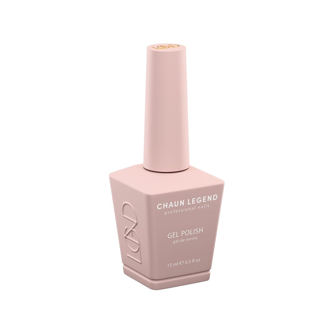 Chaun Legend Gel Nail Polish | Talk Of The Town LG5117 (rose nude) | Soak Off UV LED Cure Gel Polish High Gloss 15ml