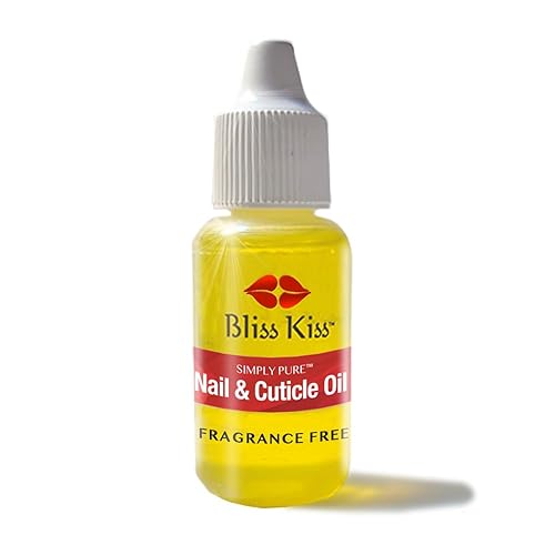 Bliss Kiss | Fragrance Free | Nail Oil Cuticle Dropper w/Vitamin E & Jojoba?Nail Strengthener Nail Growth Oil and Serum for Brittle Peeling Breaking Beauty & Personal Care Bliss Kiss