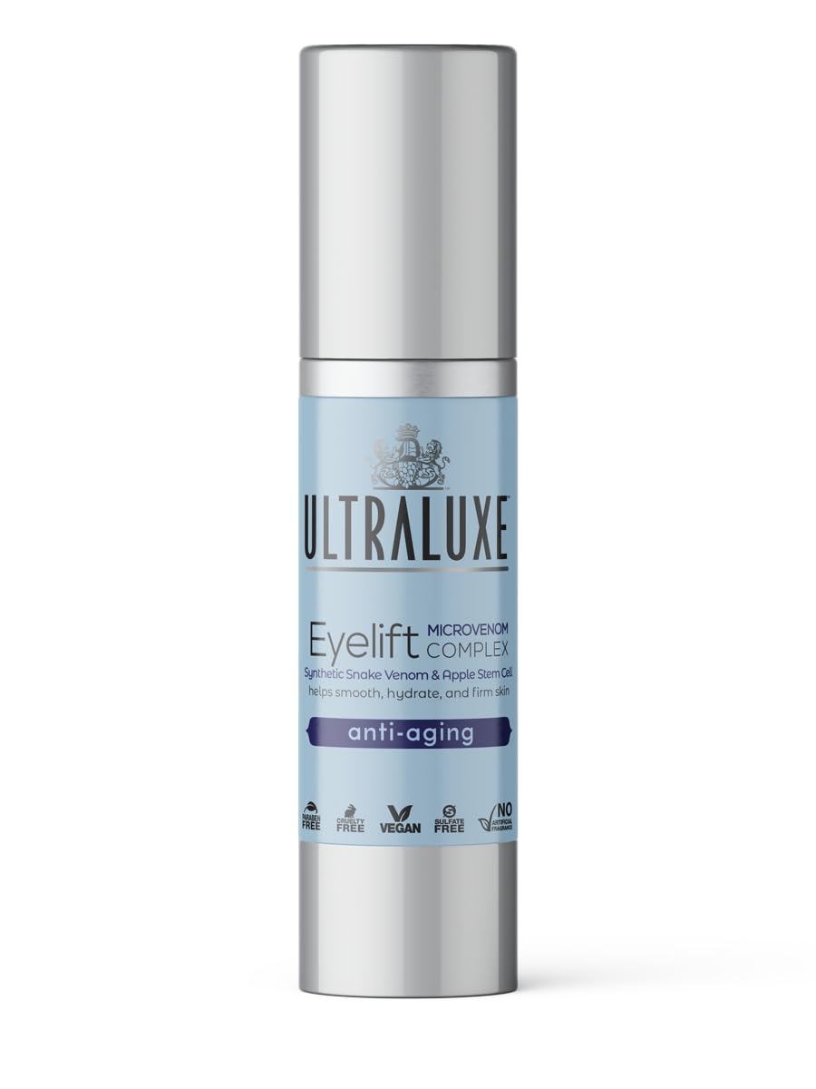 ULTRALUXE SKIN CARE Microvenom Hydrating Eyelift Complex, 0.5 oz